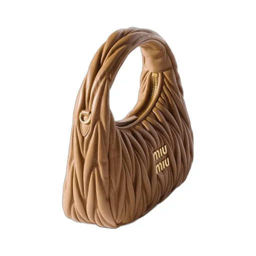 Wander Quilted Nappa Leather Handbag