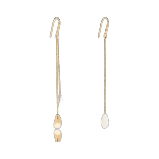 Asymmetrical Pendant Earrings