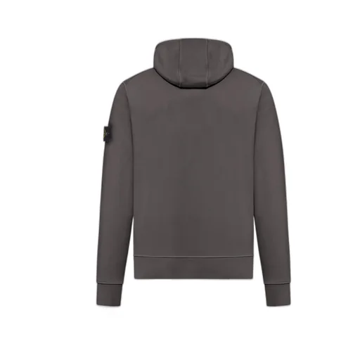 Stone Island Logo Patch Drawstring Hoodie