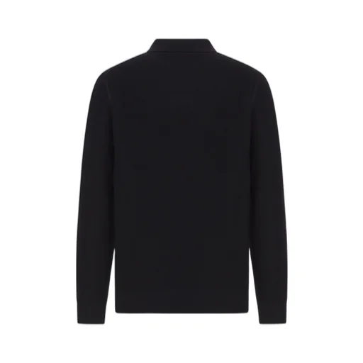 Tom Ford Long-Sleeved Knitted Polo Shirt
