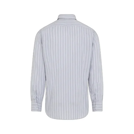 Striped Logo-Detail Shirt
