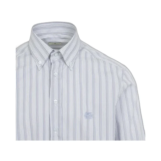 Striped Logo-Detail Shirt