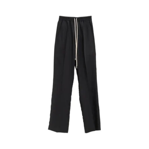 Rick Owens Drawstring Regular Fit Trousers