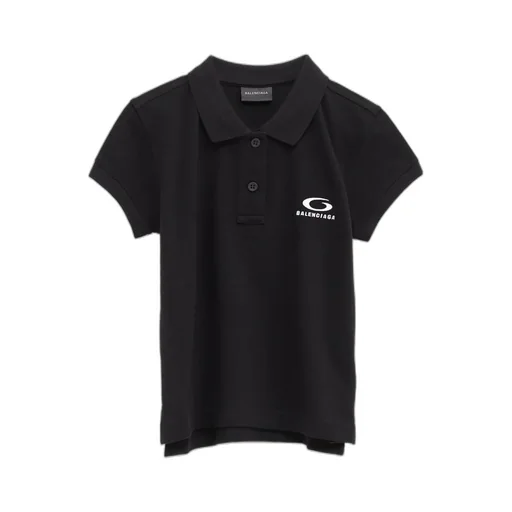Logo Embroidered Short-Sleeve Polo Shirt