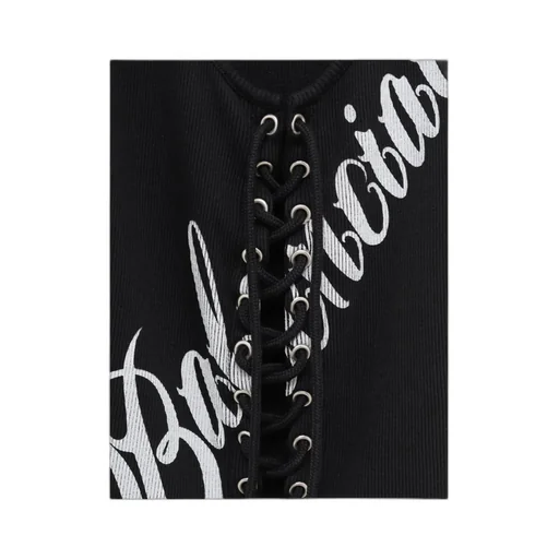 Lace-Up Tank Top