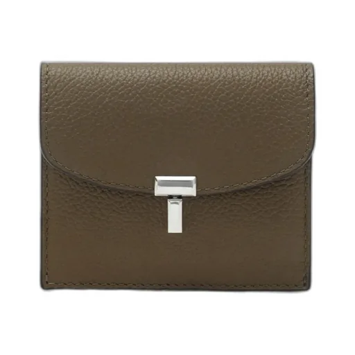 T-Lock Leather Cardholder