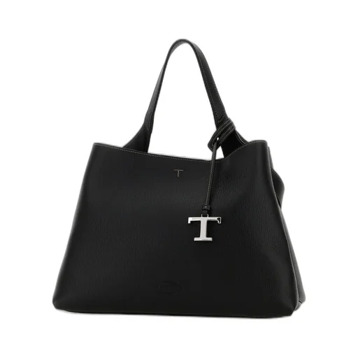 Tod's Logo Embossed Top Handle Bag