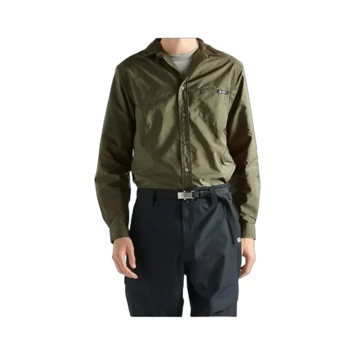 Prada Long-Sleeved Button-Up Shirt
