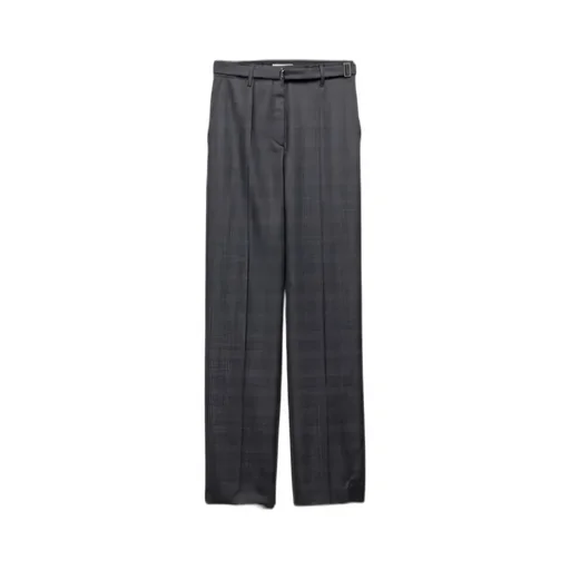 Pleated Belted Trousers