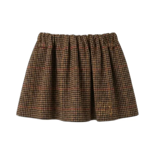 Miu Miu Checked Mini Skirt
