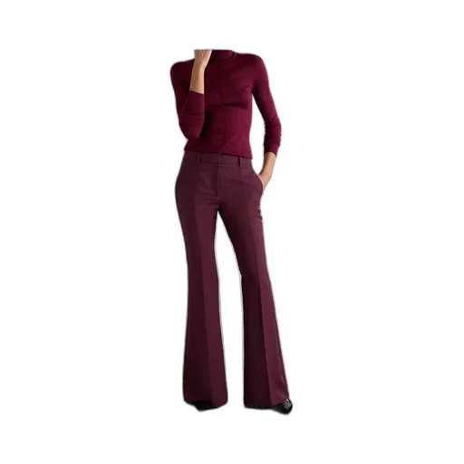 Casual Pants With Belt Loops