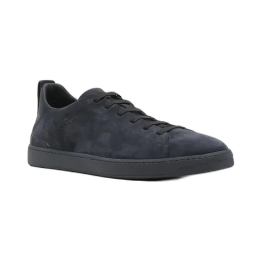 Low-Top Lace-Up Casual Shoes
