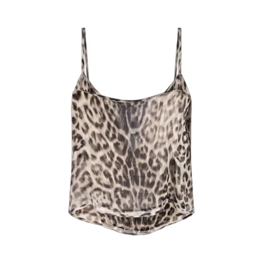 Ermanno Scervino Leopard Print Shirt