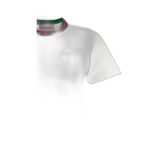 Gucci Web Detailed Jersey T-Shirt