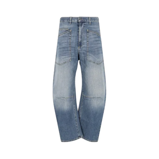 Faded Detail Jeans