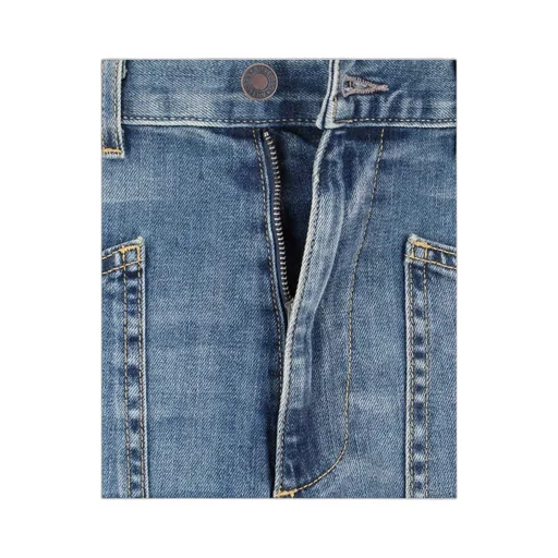 Faded Detail Jeans