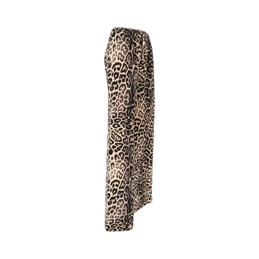 Ermanno Scervino Leopard Straight Leg Trousers