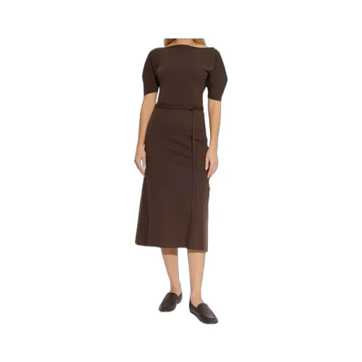 Lemaire Short Sleeve Off Shoulder Dress