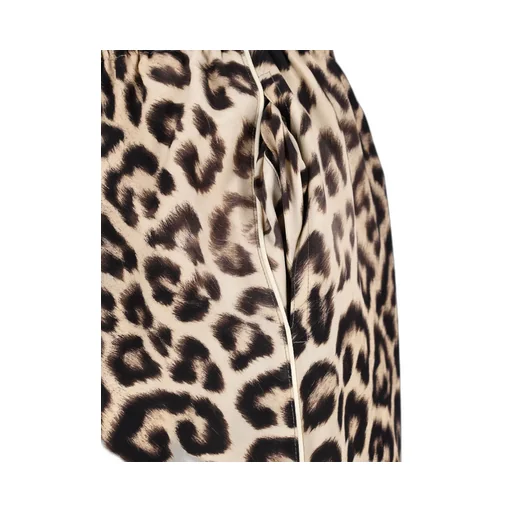 Ermanno Scervino Leopard Straight Leg Trousers