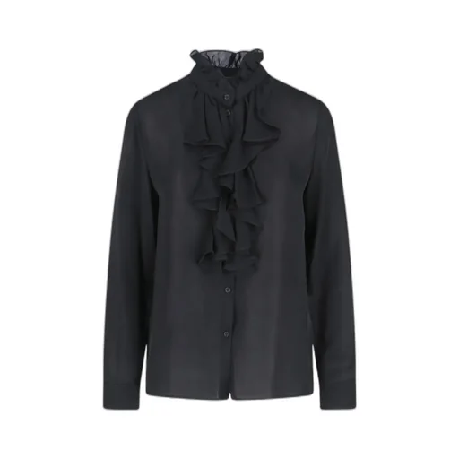 Ruffled Collar Shirt