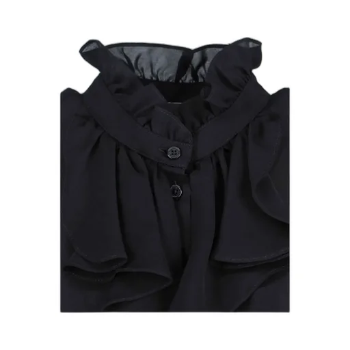 Ruffled Collar Shirt
