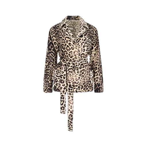 Ermanno Scervino Leopard Belted Top