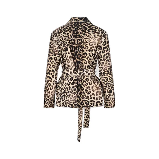 Ermanno Scervino Leopard Belted Top