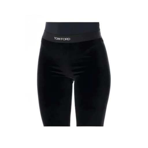 Tom Ford Stretch Lustrous Velour Signature Leggings