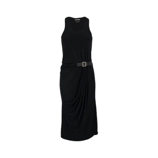 Tom Ford Buckle Detailed Tank Dress