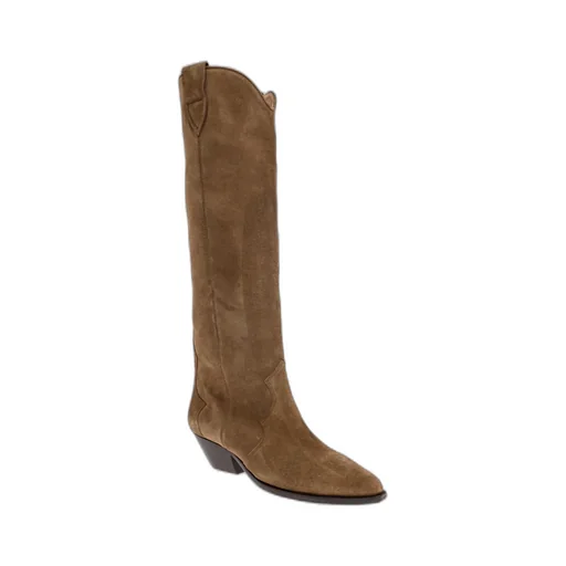 Isabel Marant Denvee Pointed-Toe Knee-Length Boots
