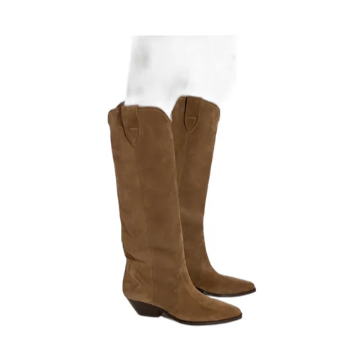 Isabel Marant Denvee Pointed-Toe Knee-Length Boots