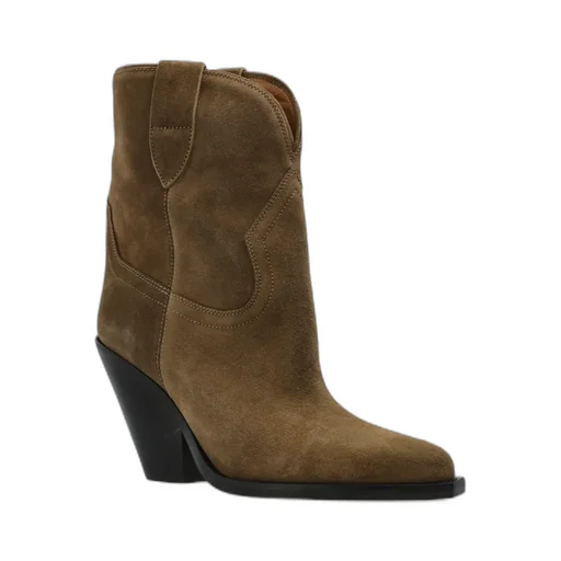 Isabel Marant Leyane Pointed Toe High Ankle Boots