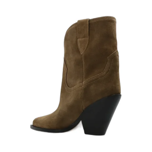 Isabel Marant Leyane Pointed Toe High Ankle Boots