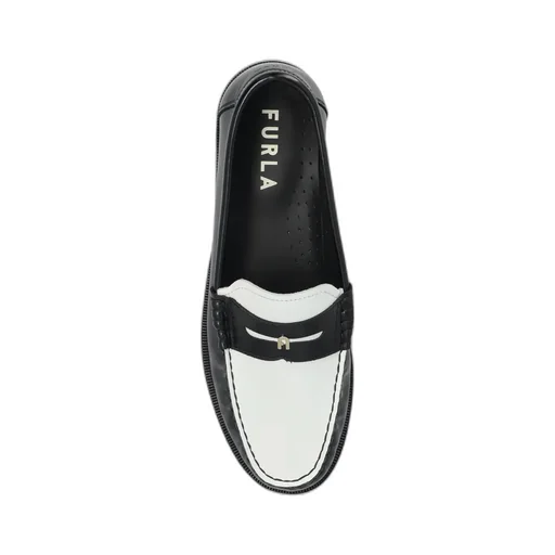 Furla Collage Colour-Block Loafers