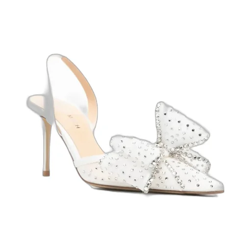 Pointed-Toe High-Heeled Sandals