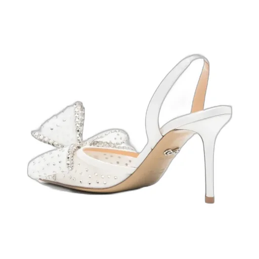 Pointed-Toe High-Heeled Sandals