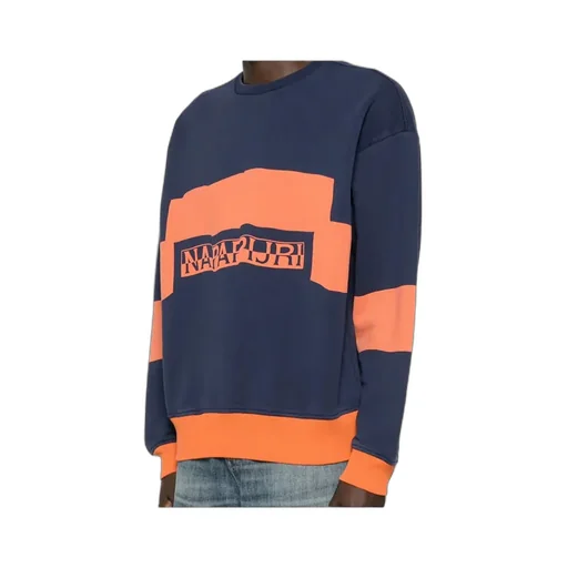 Logo Striped Sweatshirt