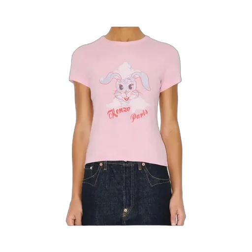 T-Shirt In Cotton Kenzo Winter Holidays