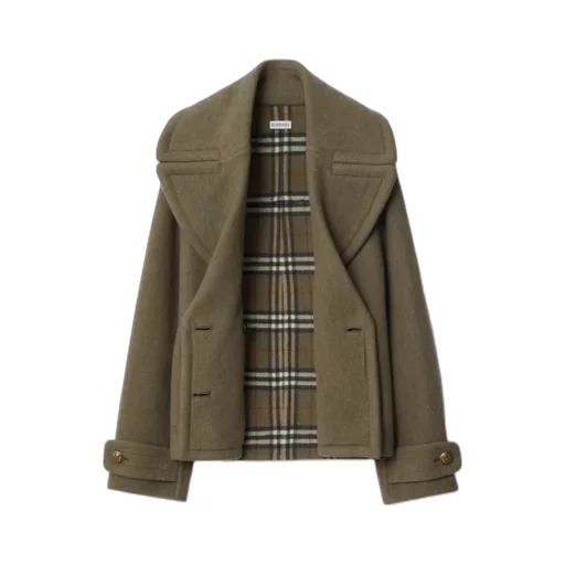 Double-Breasted Wool Jacket