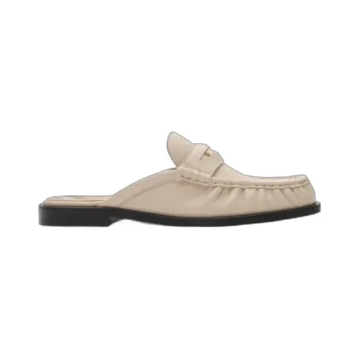 Burberry Cadet Gathered Mules