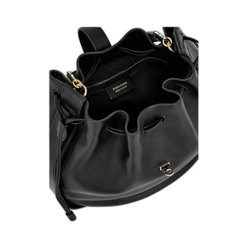 Hug Buckle Bucket Bag