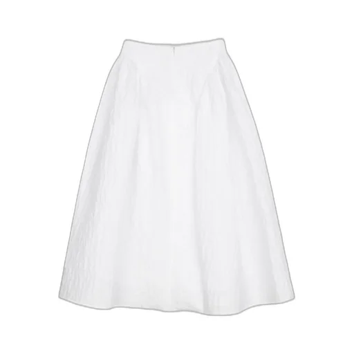 Cecilie Bahnsen Circle Cloqué Skirt