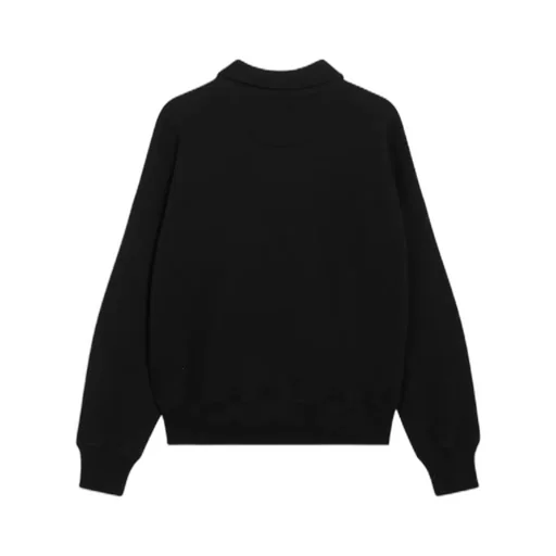 Long-Sleeved Zip-Up Sweatshirt