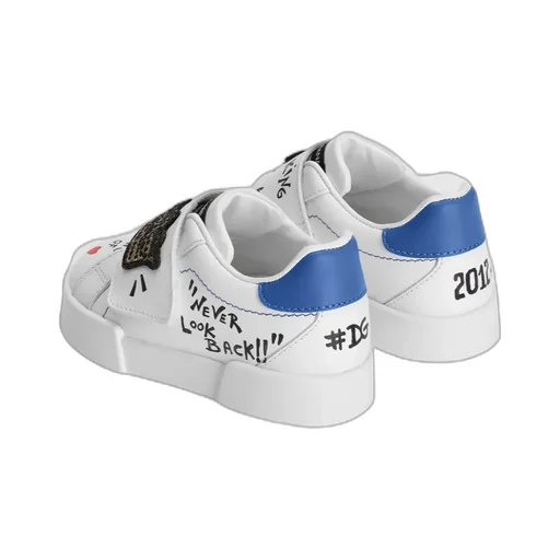 Dolce & Gabbana Kids Patch Sneakers