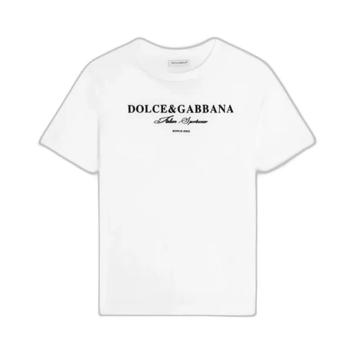 Dolce & Gabbana Kids Short-Sleeved Jersey T-Shirt