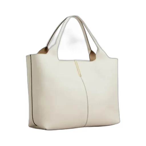 Tod's Logo Plaque Medium-Small Shopping Bag