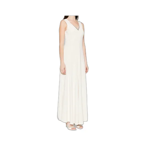 V-Neck Sleeveless Maxi Dress