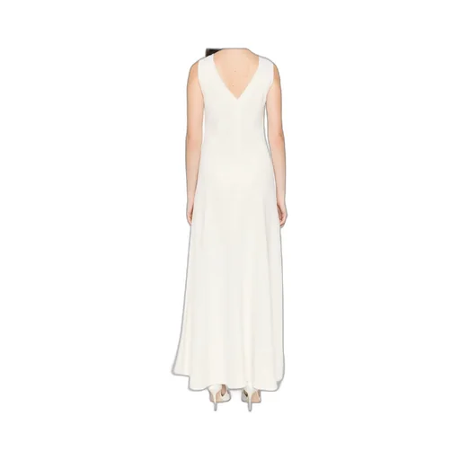 V-Neck Sleeveless Maxi Dress