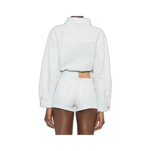 Button-Fastening Playsuit
