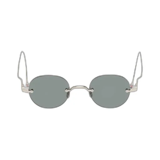 Frameless Round Sunglasses